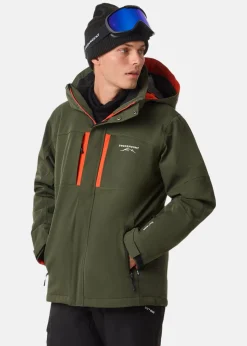 Online Swedemount St. Anton Jacket SR Dk. Olive Green/Burned Orange