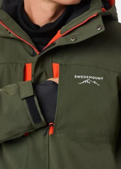 Online Swedemount St. Anton Jacket SR Dk. Olive Green/Burned Orange