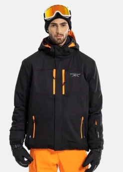 Clearance Swedemount St. Anton Jacket SR Black/Orange