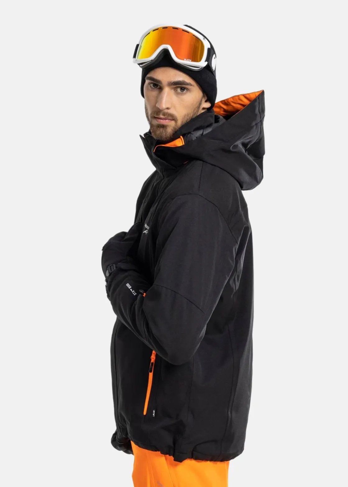 Clearance Swedemount St. Anton Jacket SR Black/Orange