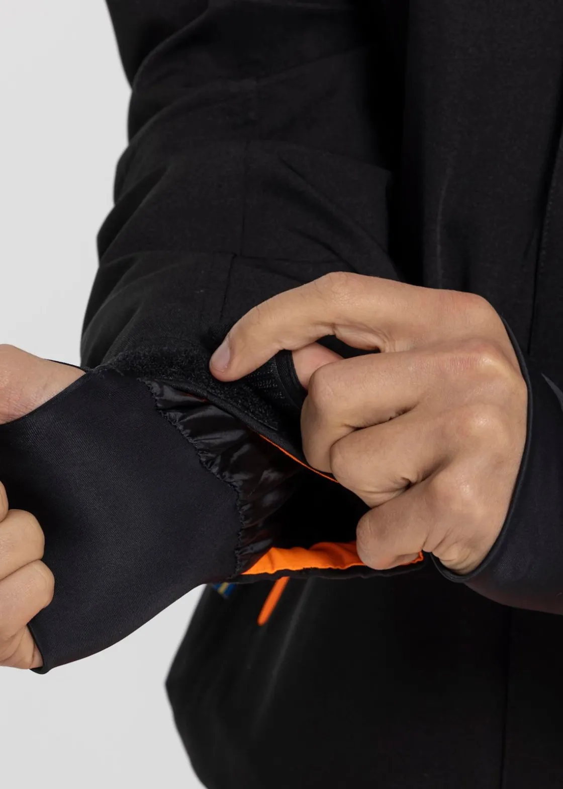 Clearance Swedemount St. Anton Jacket SR Black/Orange