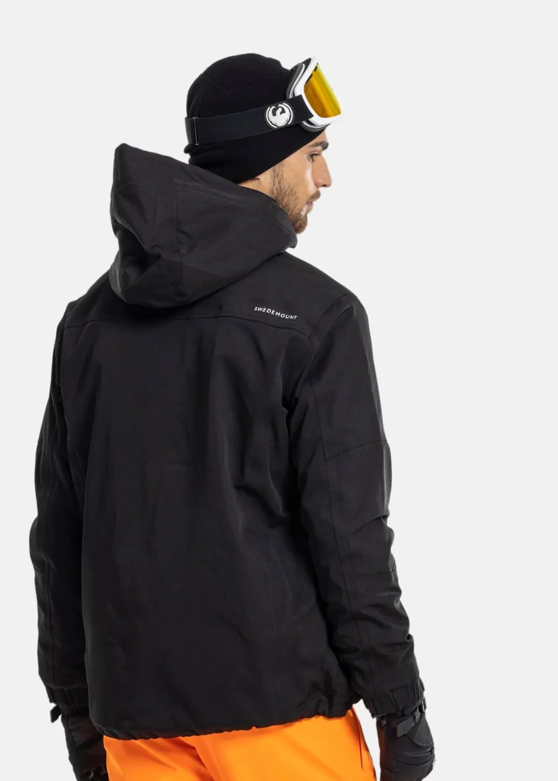 Clearance Swedemount St. Anton Jacket SR Black/Orange