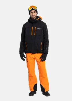 Clearance Swedemount St. Anton Jacket SR Black/Orange