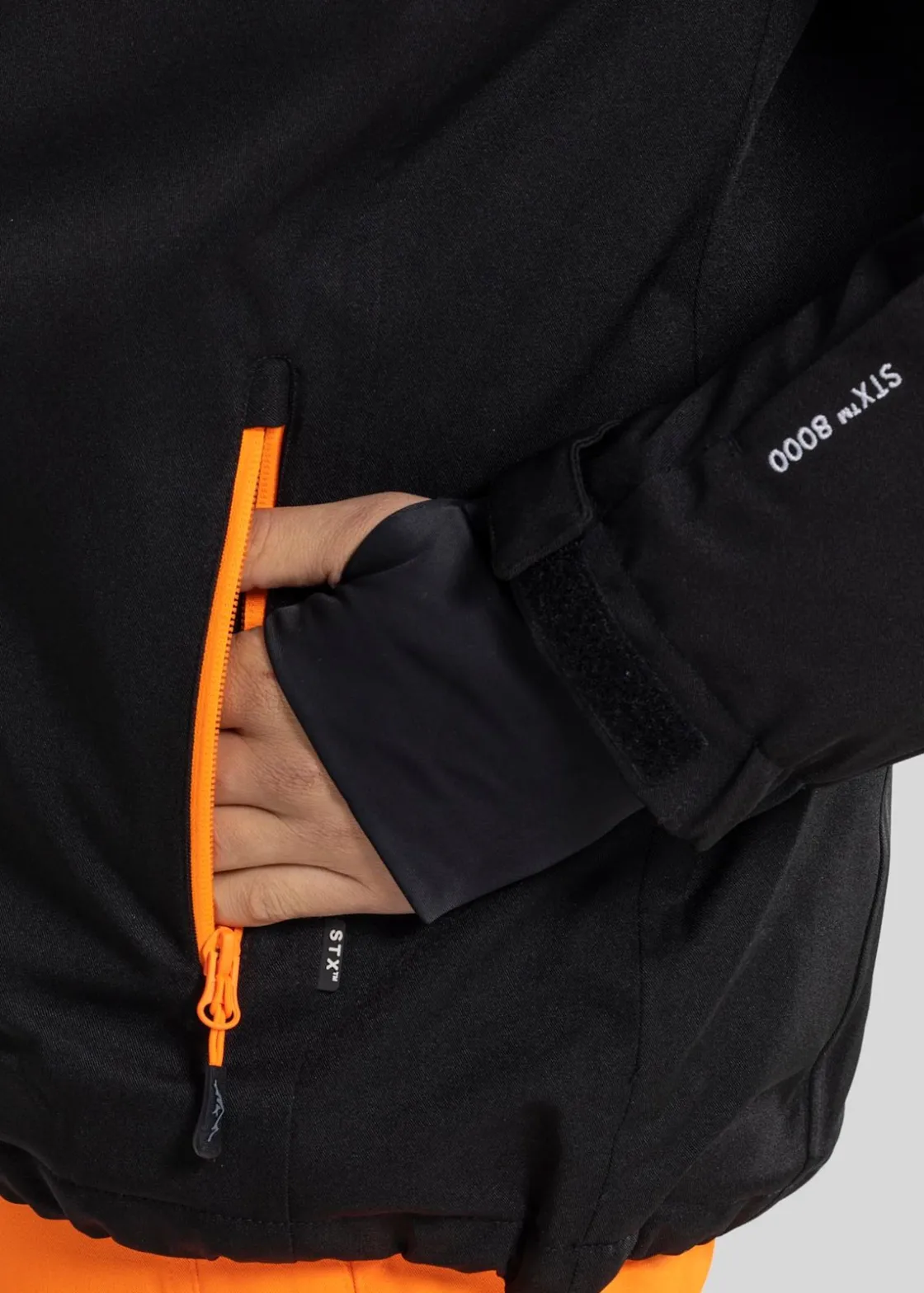 Clearance Swedemount St. Anton Jacket SR Black/Orange