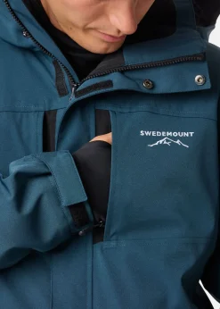 Discount Swedemount St. Anton Jacket SR Dk. Steel Green/Black