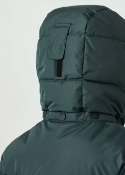 New Swedemount St. Anton Puffer Ski Jacket JR Cedar Green/Black