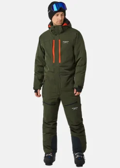 Online Swedemount St. Anton Skisuit Dk. Olive Green/Burned Orange