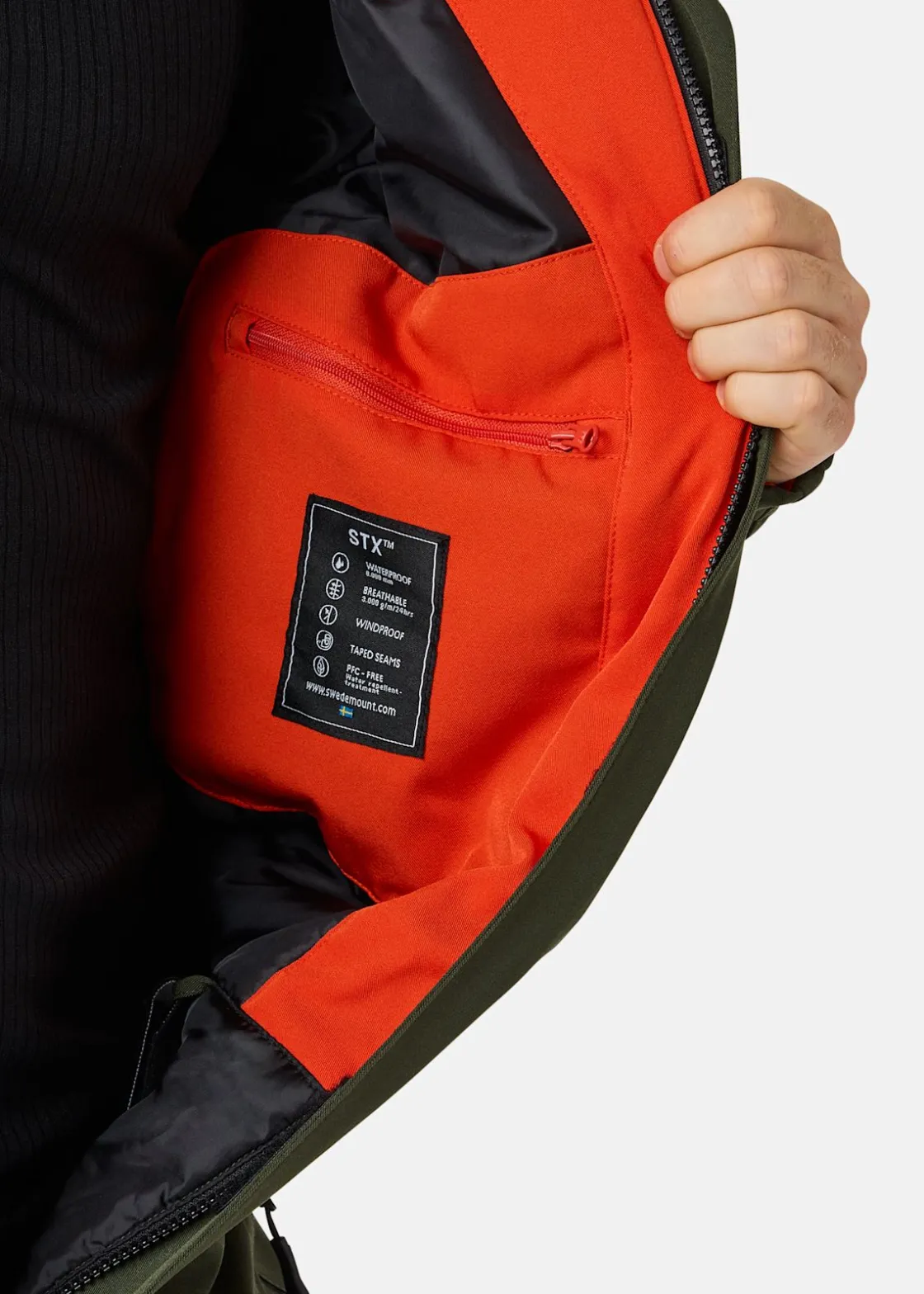 Online Swedemount St. Anton Skisuit Dk. Olive Green/Burned Orange