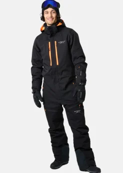 Best Swedemount St. Anton Skisuit Black/Orange
