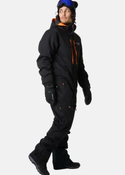 Best Swedemount St. Anton Skisuit Black/Orange