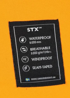 Best Swedemount St. Anton Skisuit Black/Orange