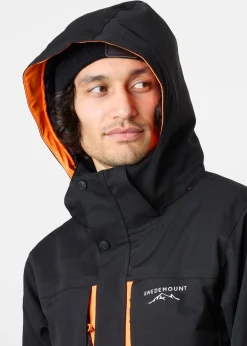 Best Swedemount St. Anton Skisuit Black/Orange