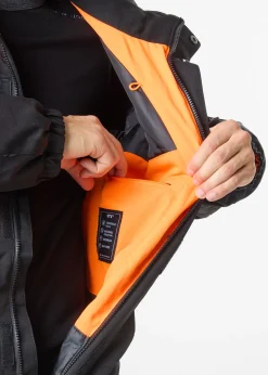 Best Swedemount St. Anton Skisuit Black/Orange