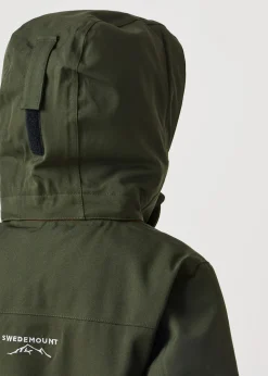 Swedemount St. Anton Skisuit JR Dk. Olive Green/Burned Orange