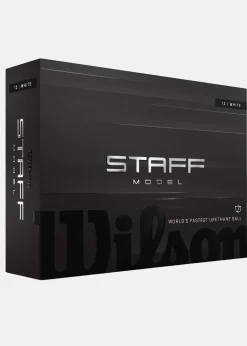 Wilson STAFF MODEL White 12-BALL White/