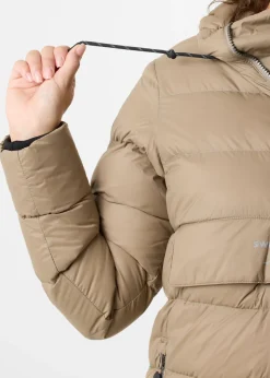 Hot Swedemount Östersund Down Anorak Long W Cappuccino/Cappuccino