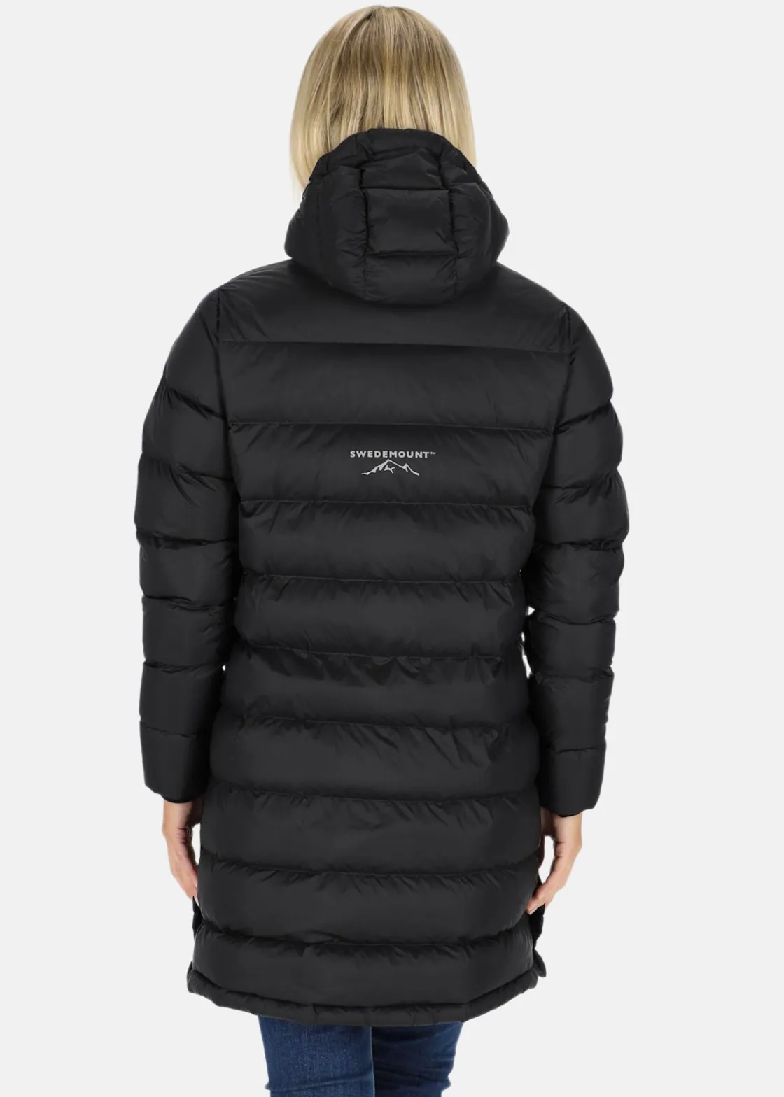 Swedemount Östersund Down Anorak Long W Black/Black