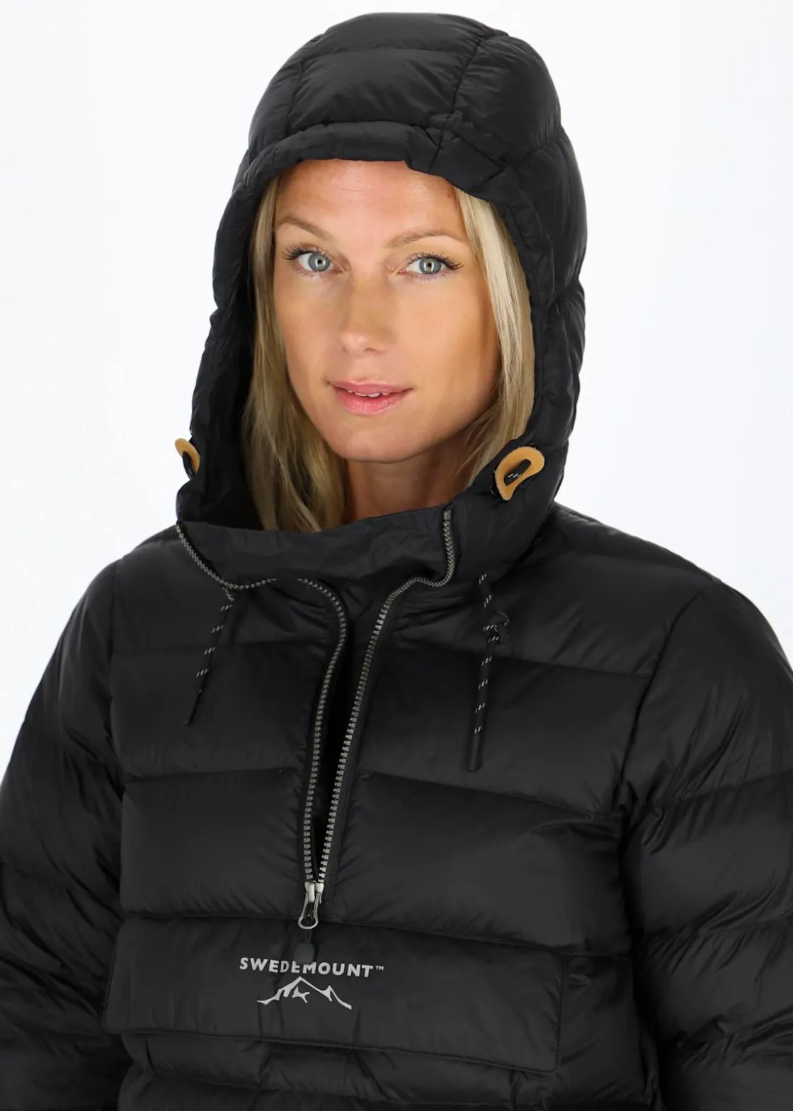 Swedemount Östersund Down Anorak Long W Black/Black