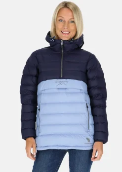 Discount Swedemount Östersund Down Anorak W Dk.Navy/Dusty Blue