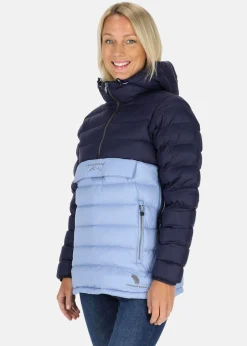 Discount Swedemount Östersund Down Anorak W Dk.Navy/Dusty Blue