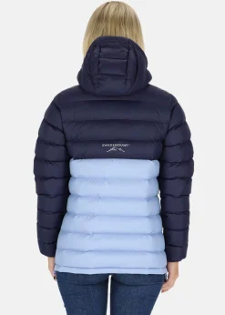 Discount Swedemount Östersund Down Anorak W Dk.Navy/Dusty Blue
