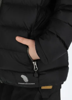 Best Swedemount Östersund Down Jacket 2.0 JR Black/Carbon Black