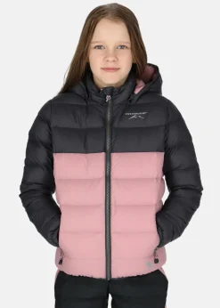 New Swedemount Östersund Down Jacket 2.0 JR Charcoal/Dusty Rose