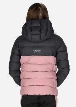 New Swedemount Östersund Down Jacket 2.0 JR Charcoal/Dusty Rose