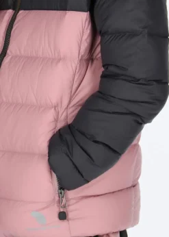 New Swedemount Östersund Down Jacket 2.0 JR Charcoal/Dusty Rose