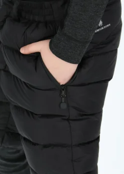 Swedemount Östersund Down Shorts JR Black/Carbon Black