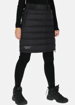 Outlet Swedemount Östersund Down Skirt 2.0 W Black/Carbon Black