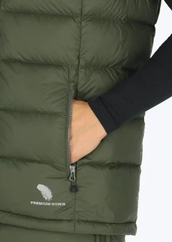 Swedemount Östersund Down Vest Black/Olive