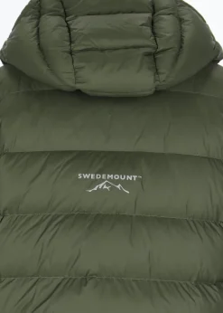 Discount Swedemount Östersund Long Down Coat Olive/Black