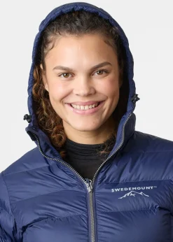 Swedemount Östersund Long Down Coat W Dk. Navy/Dk. Navy