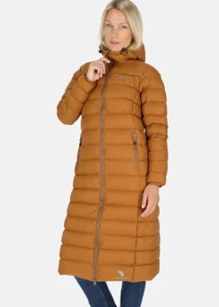 Sale Swedemount Östersund Long Down Coat W Almond/Black