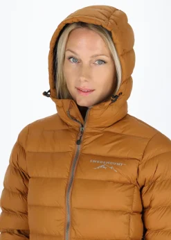 Sale Swedemount Östersund Long Down Coat W Almond/Black