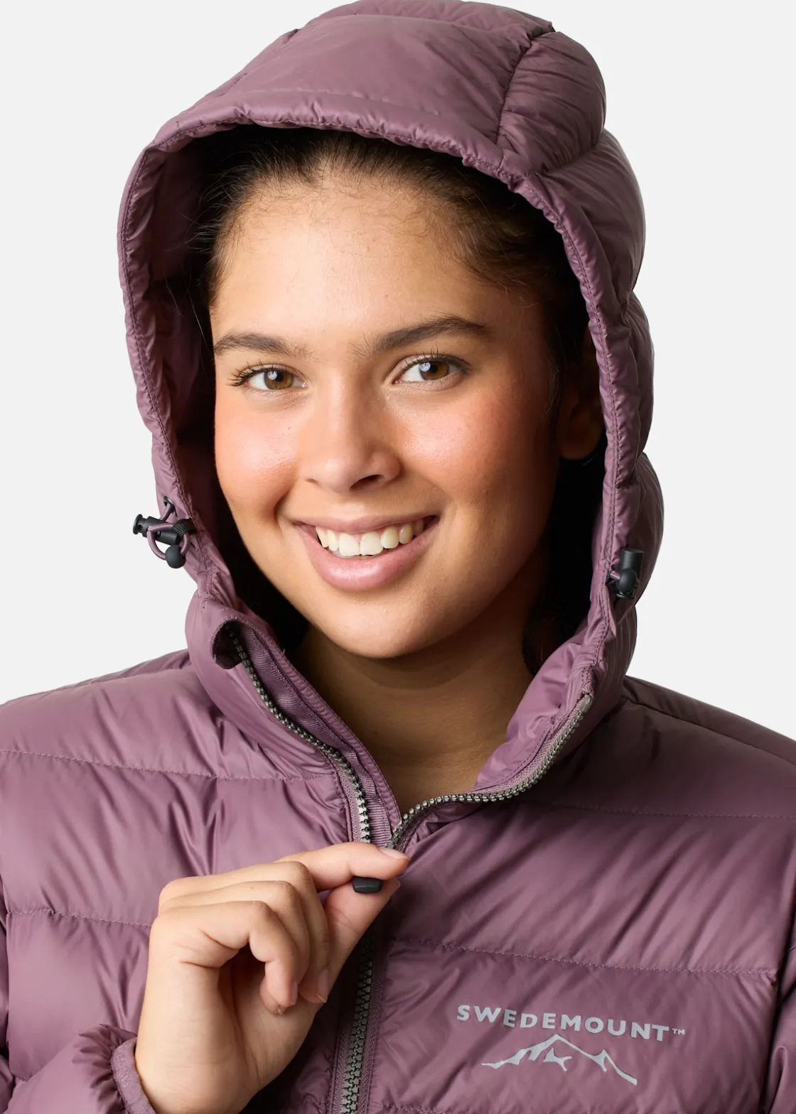 Hot Swedemount Östersund Long Down Coat W Dk. Mauve