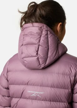 Hot Swedemount Östersund Long Down Coat W Dk. Mauve