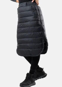 Discount Swedemount Östersund Long Down Skirt W Black/Carbon Black