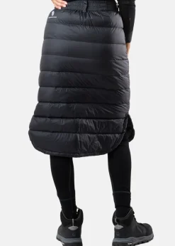 Discount Swedemount Östersund Long Down Skirt W Black/Carbon Black