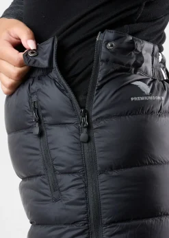 Discount Swedemount Östersund Long Down Skirt W Black/Carbon Black