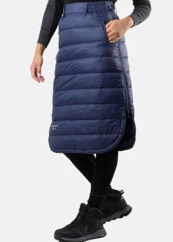 Hot Swedemount Östersund Long Down Skirt W Dk. Navy/Dk. Navy