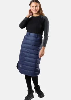 Hot Swedemount Östersund Long Down Skirt W Dk. Navy/Dk. Navy