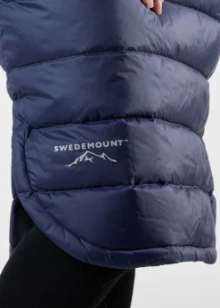 Hot Swedemount Östersund Long Down Skirt W Dk. Navy/Dk. Navy