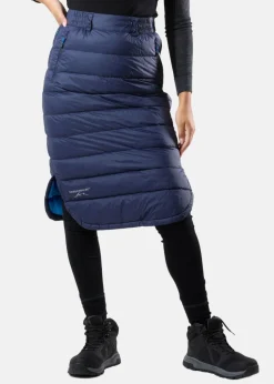 Swedemount Östersund Long Down Skirt W Dk. Navy/Blue