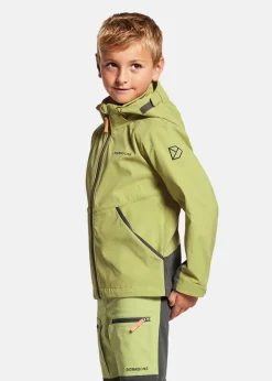 Clearance Didriksons STIGEN KDS JACKET 2 Fern Green