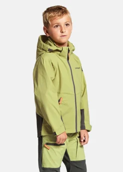 Clearance Didriksons STIGEN KDS JACKET 2 Fern Green