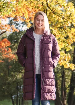 Clearance X-trail Stockholm Coat W Dk. Mauve