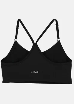 Casall Strappy Sports Bra Black