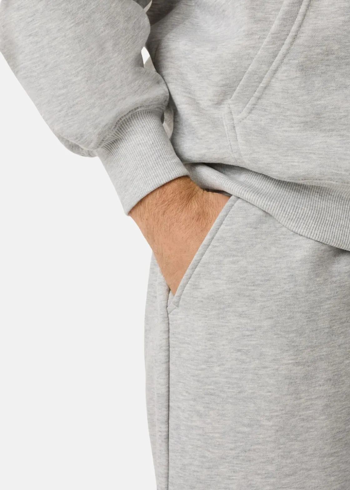 Hot Streetworld Classic Sweatpant L Grey Mel